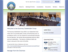 Tablet Screenshot of dounreaystakeholdergroup.org